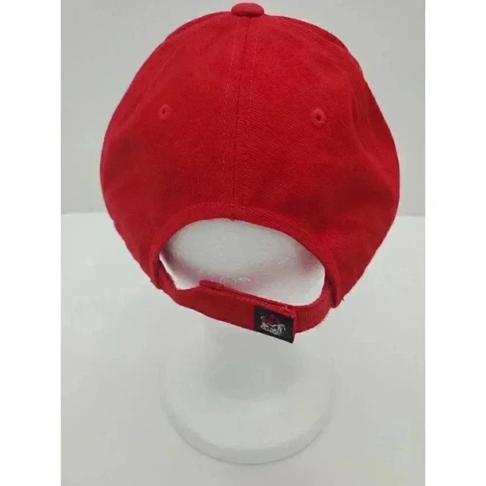 Georgia Bulldogs Black & Red Adjustable Men's Hat Embroidered Logo